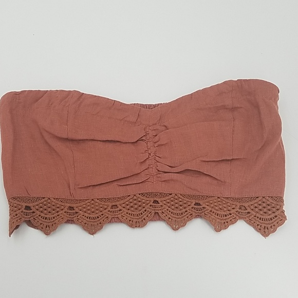 56. 🆕 Free People Dream Lover Crochet Trim Brami - Picture 3 of 7